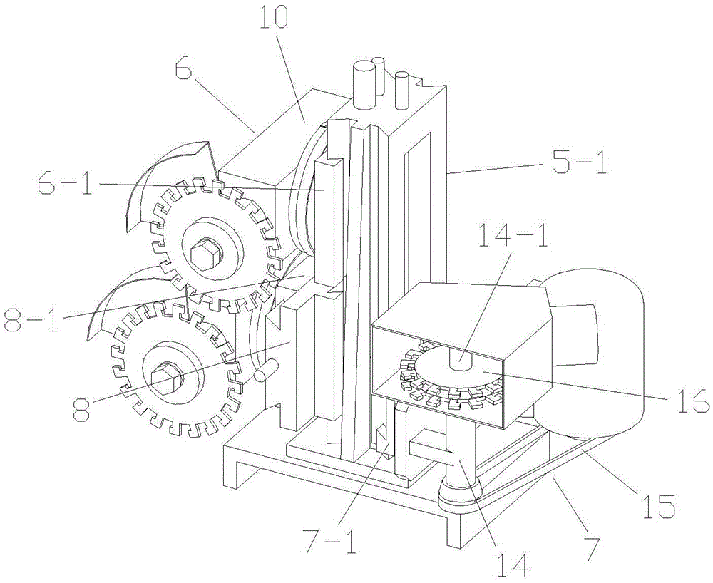 Four-end sawing and milling machine