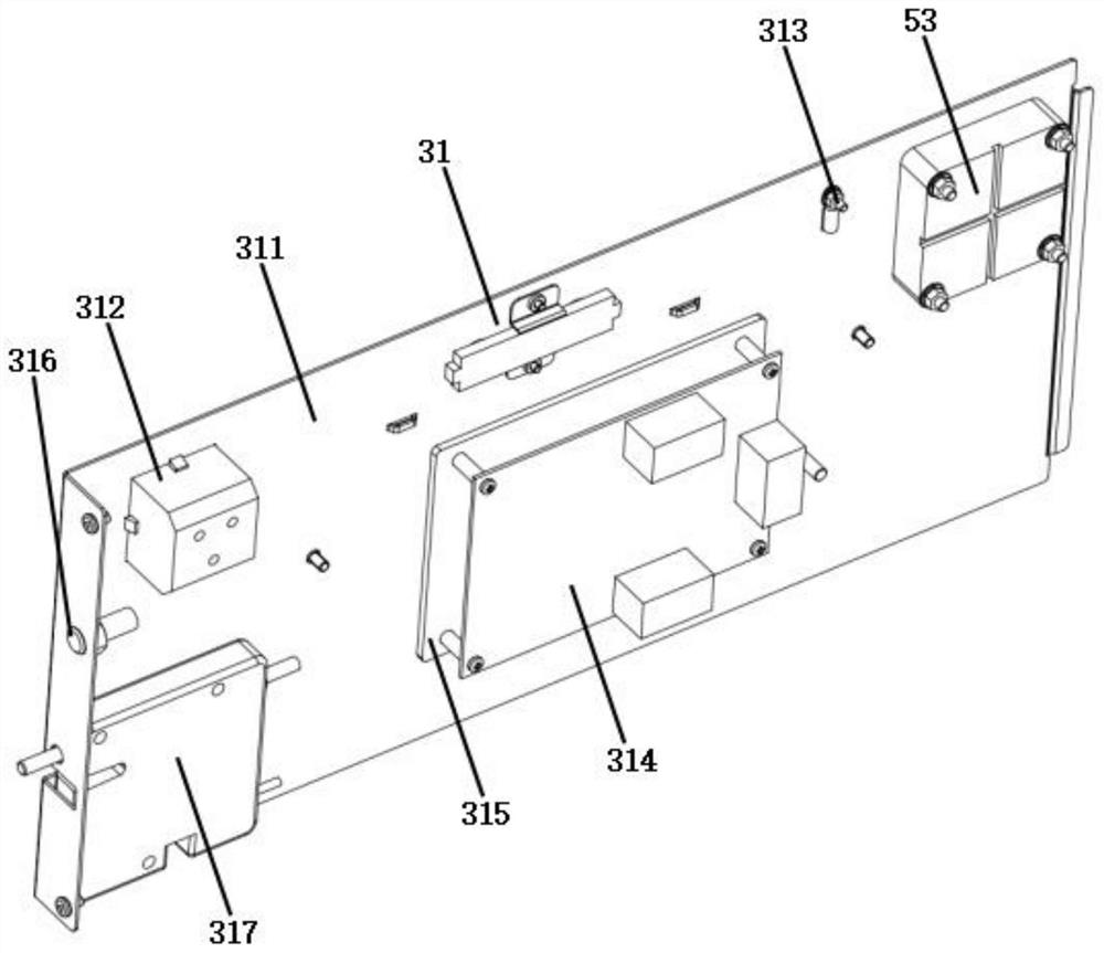 High-safety intelligent charging cabinet