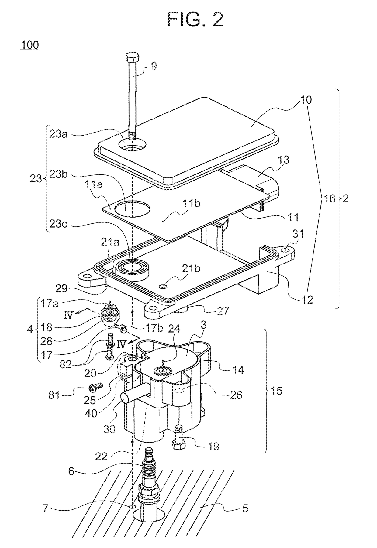 High frequency discharge ignition device