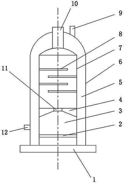 Agricultural self-heating boiler