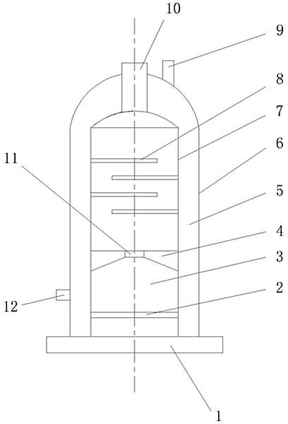 Agricultural self-heating boiler