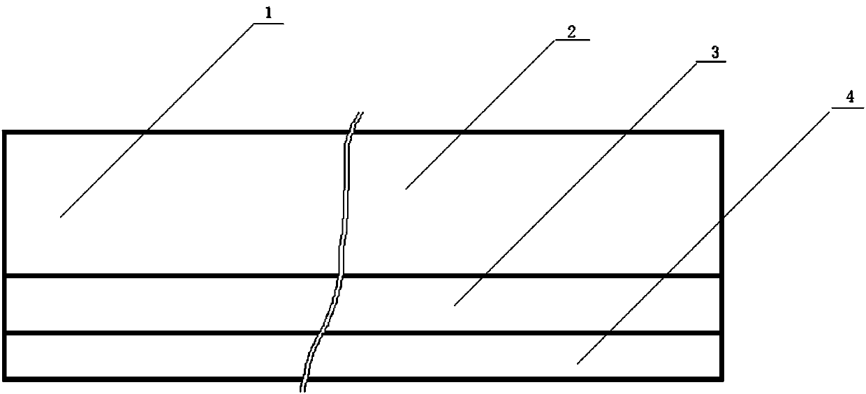 Hollow edge trimming line with semicircular bulges and clamping and buckling slot