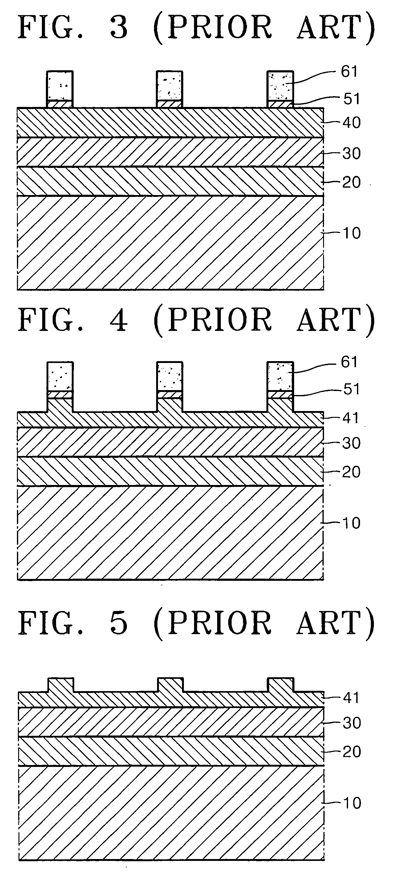 Method of forming micro-patterns using multiple photolithography process