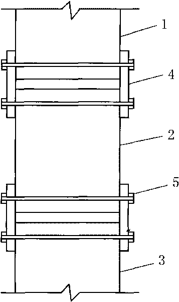 Palisade structure for underground architectural shaft and shield machine cutting construction method thereof