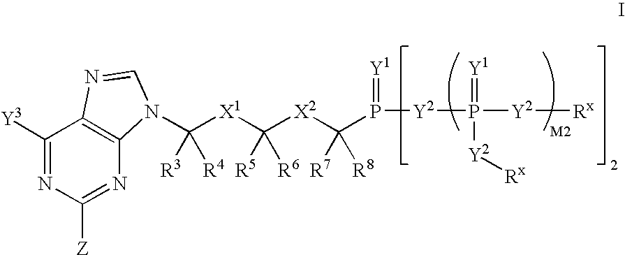 Nucleobase phosphonate analogs for antiviral treatment