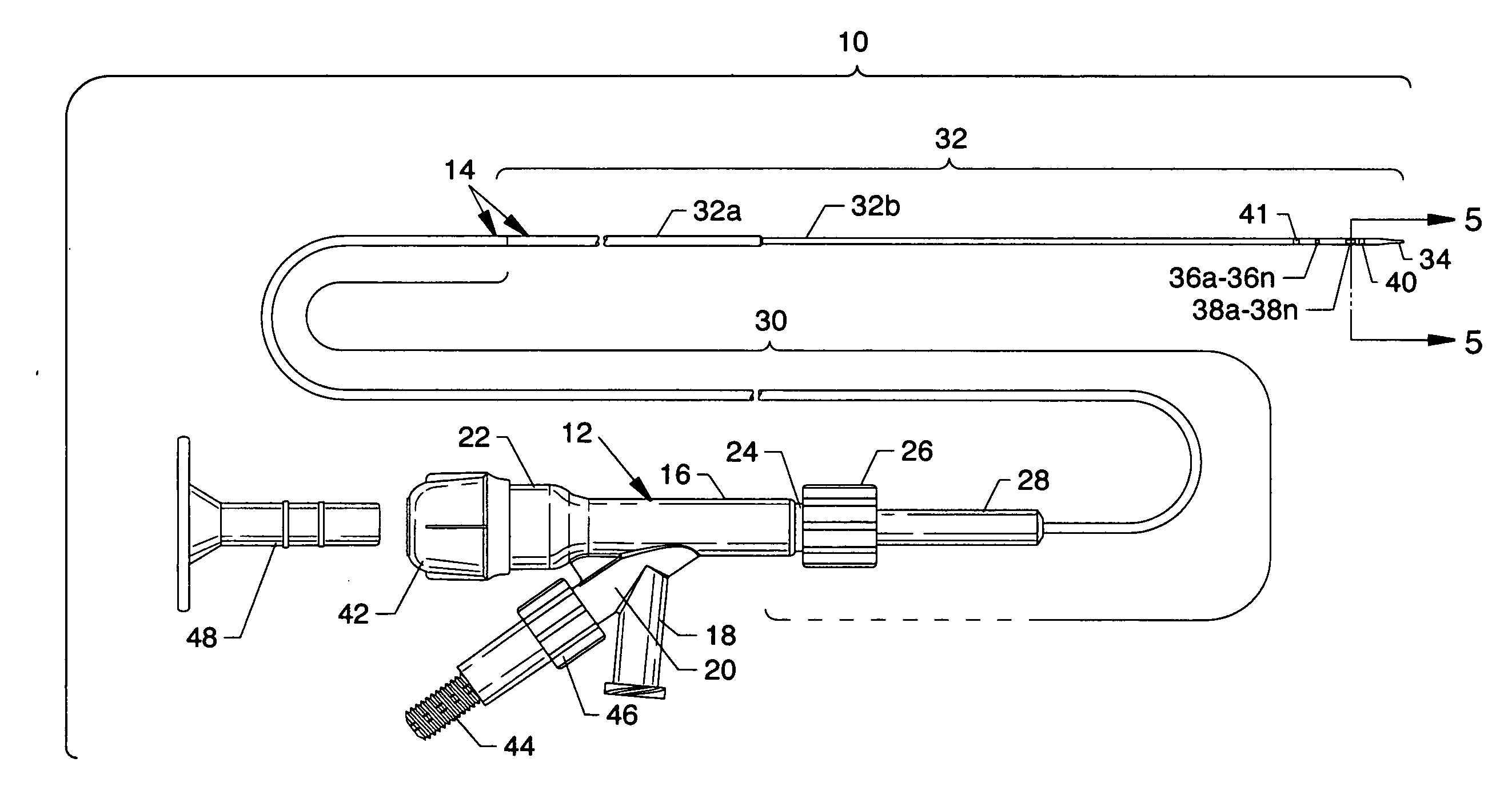 Miniature flexible thrombectomy catheter