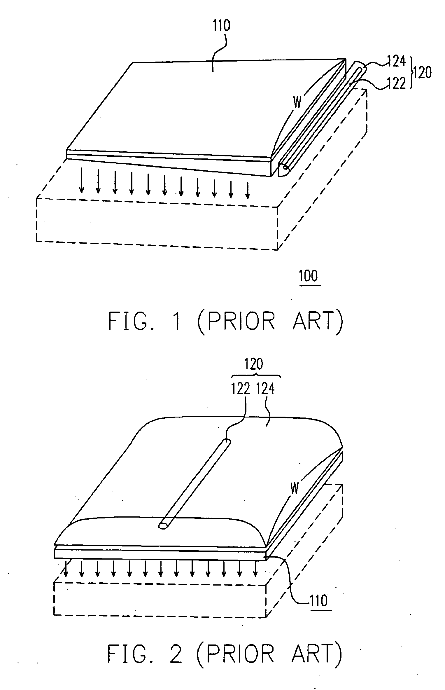 Lamp module for planar source device