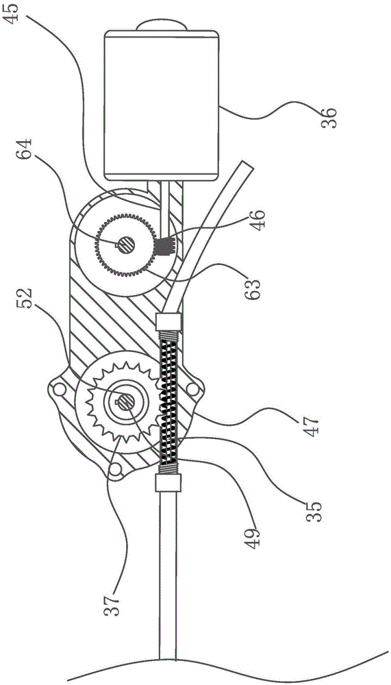 Three-blade flexible wall bearing wiper linkage flexible shaft type wiper