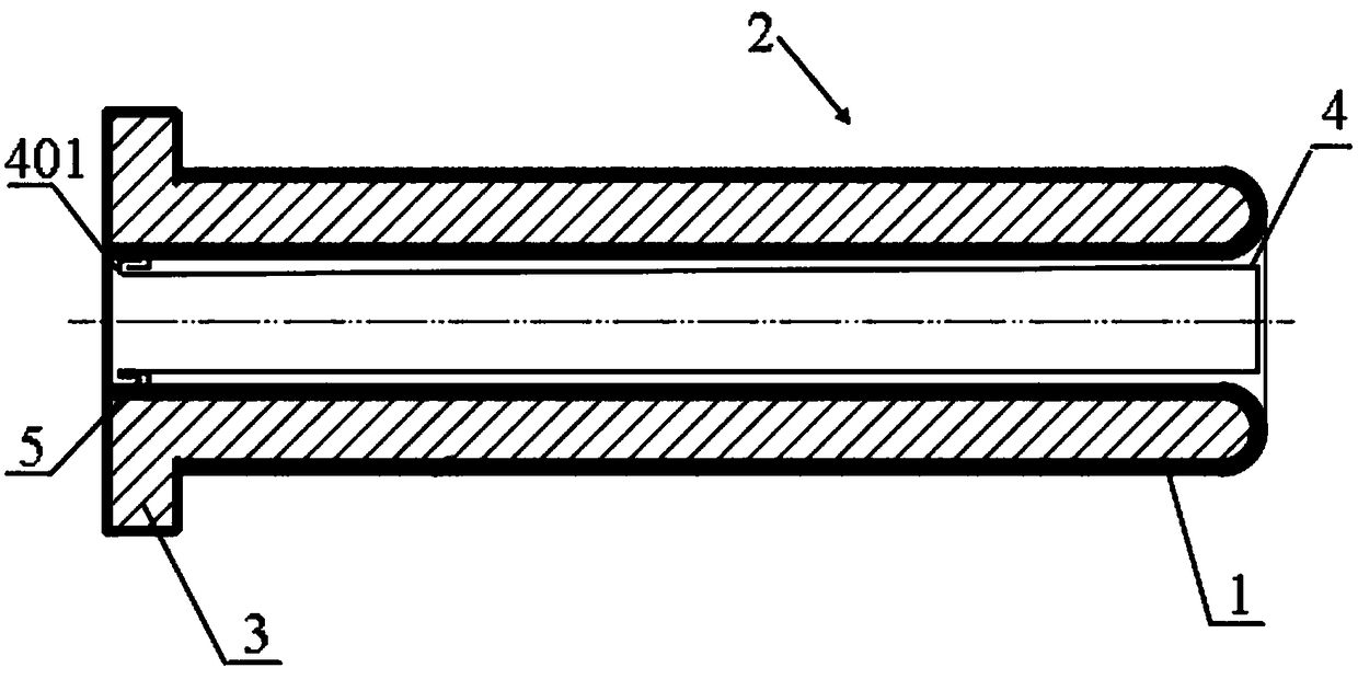 Liquid lifting pipe for molten aluminum and preparation method thereof