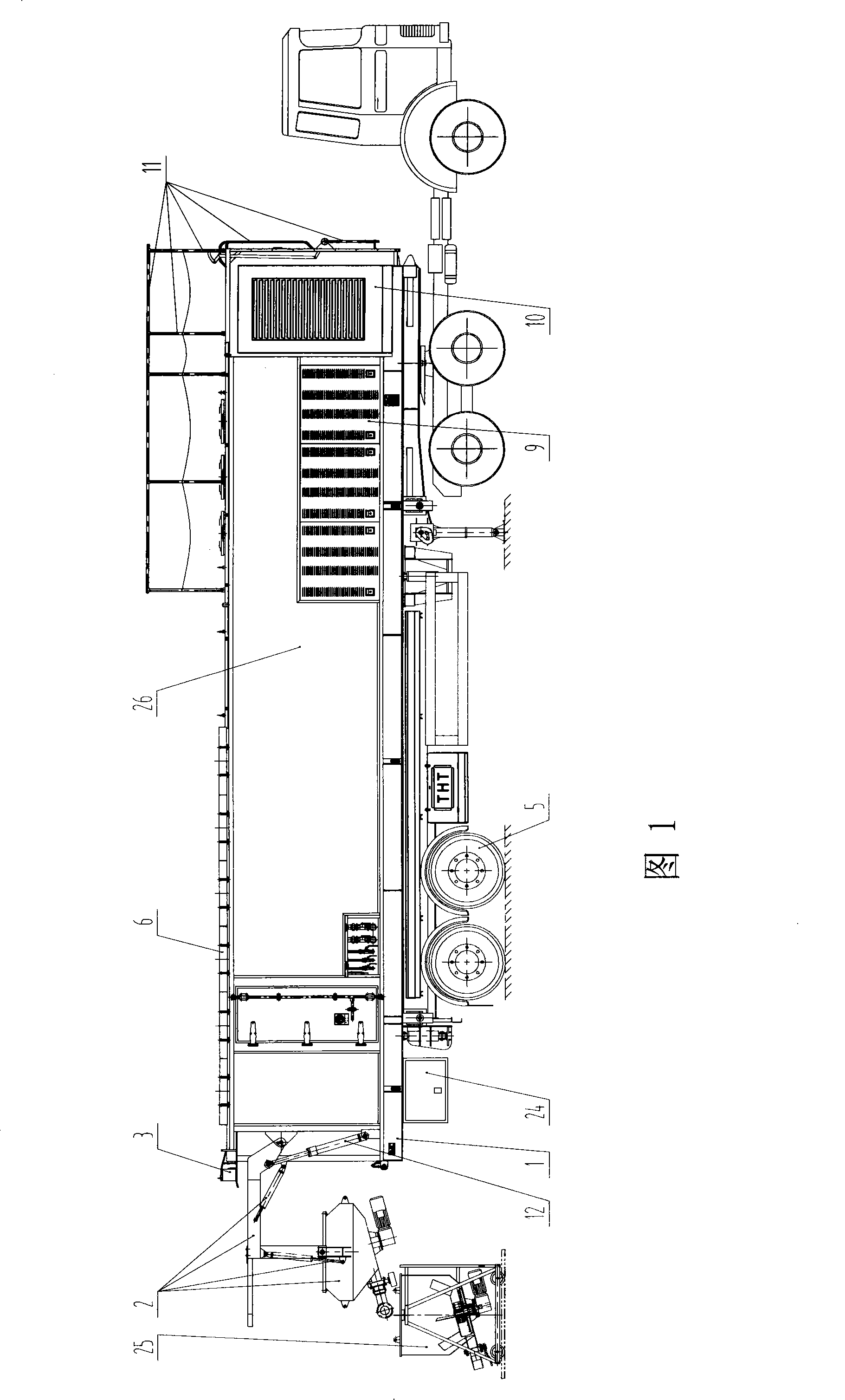 Asphalt cement mortar cart