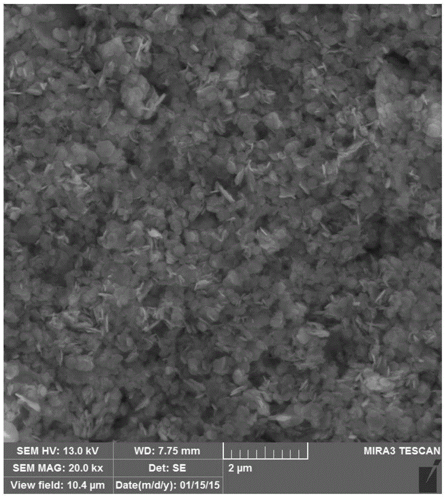 Method for preparing flaky nano CoO or Co3O4 through assistant microwave heating