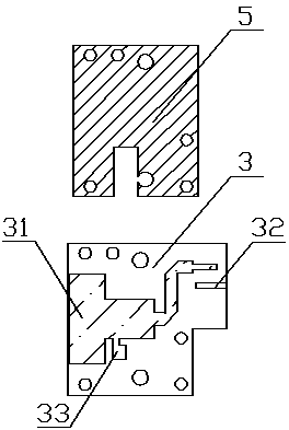 Small high-power microwave amplification module based on strip line mode