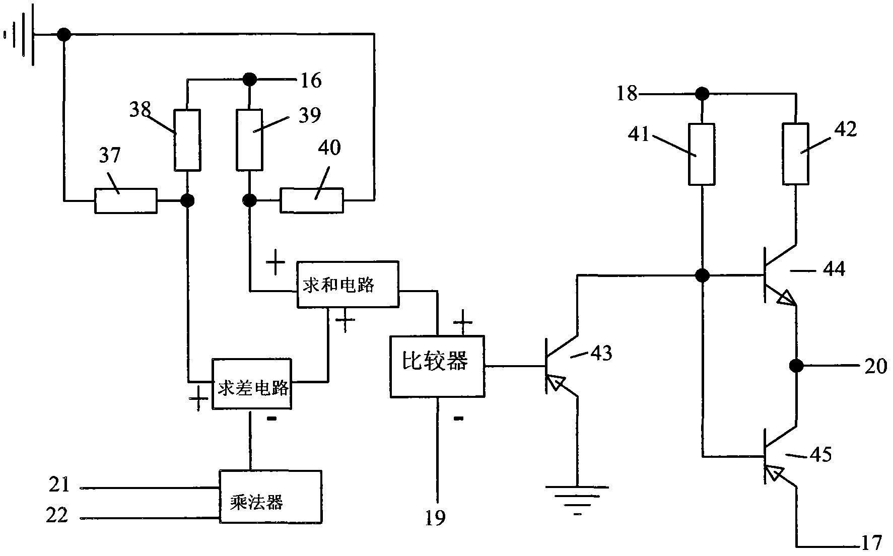 Automatic voltage regulating circuit and method for solar photovoltaic power generation system