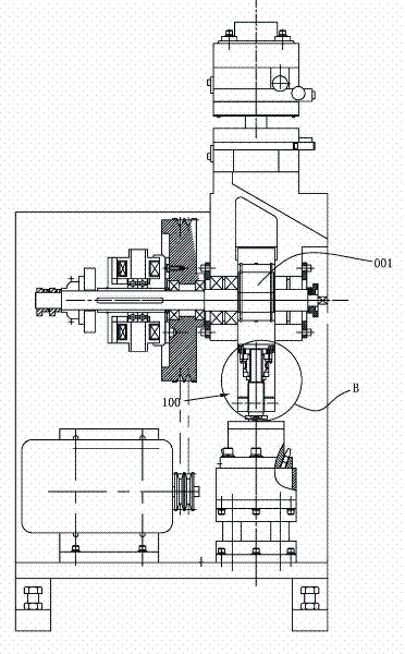 Pressure adjusting device of die cutting machine and method thereof