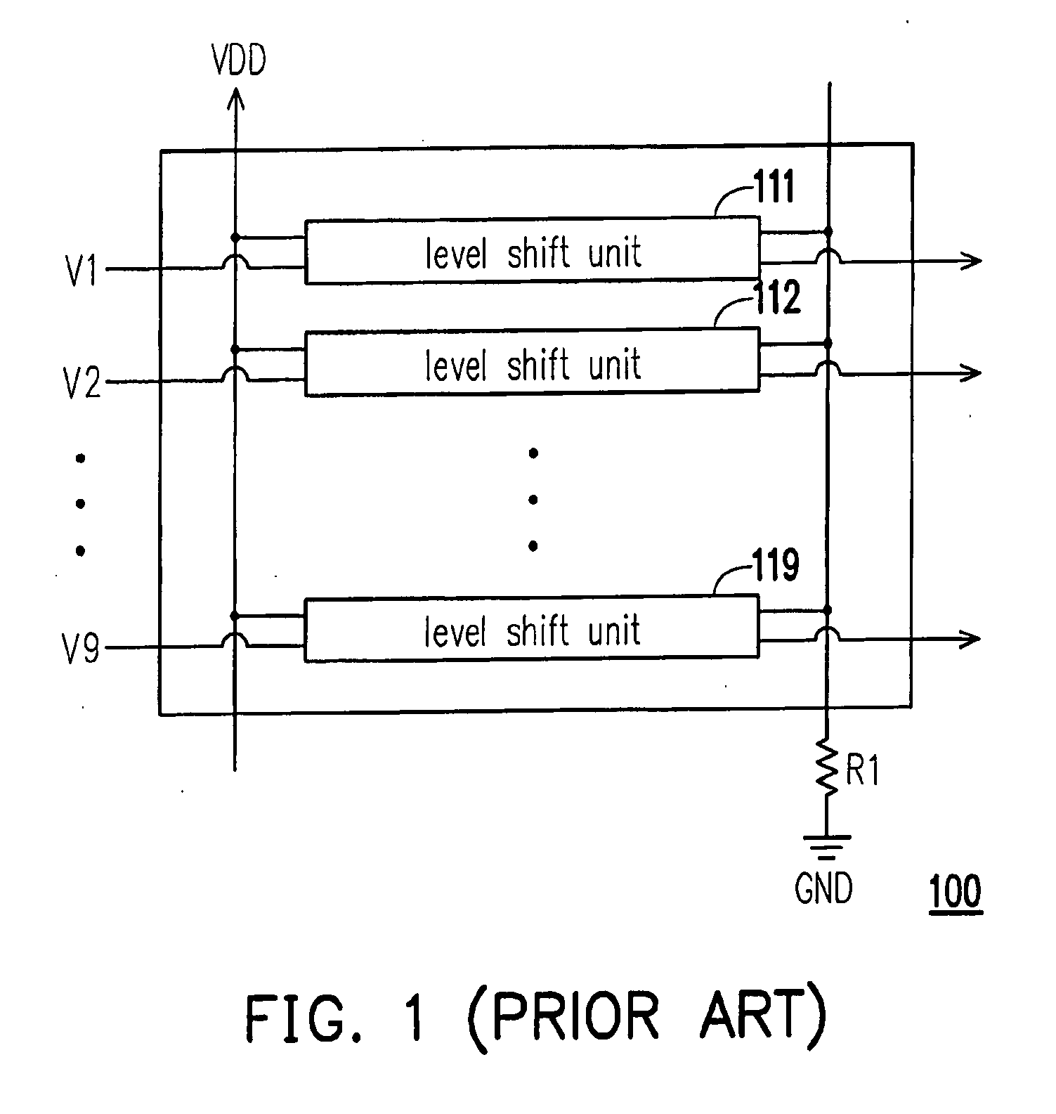 Level shifter concept for fast level transient design