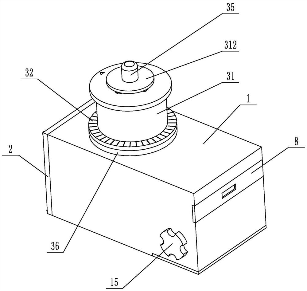 Potato chip detumescence device and using method thereof