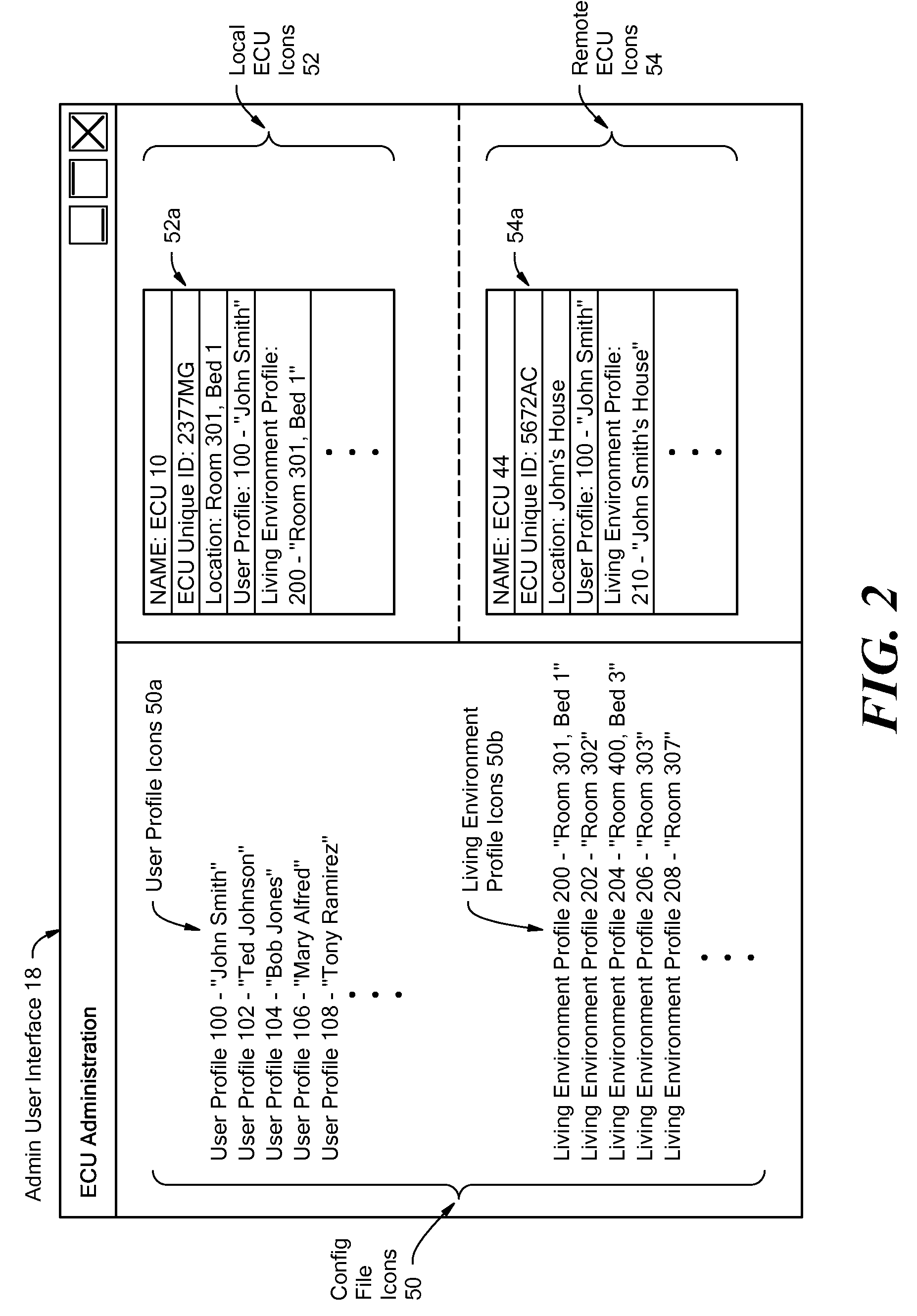 System and method for controlling a remote environmental control unit