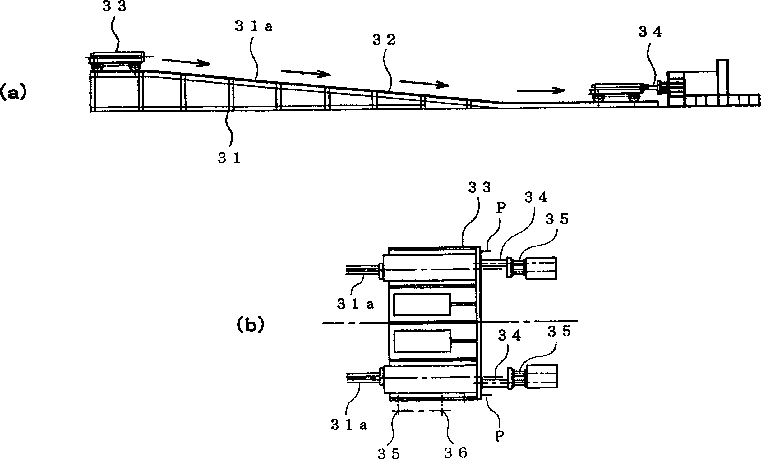 Mounting structure of rubber buffer for connector of stock