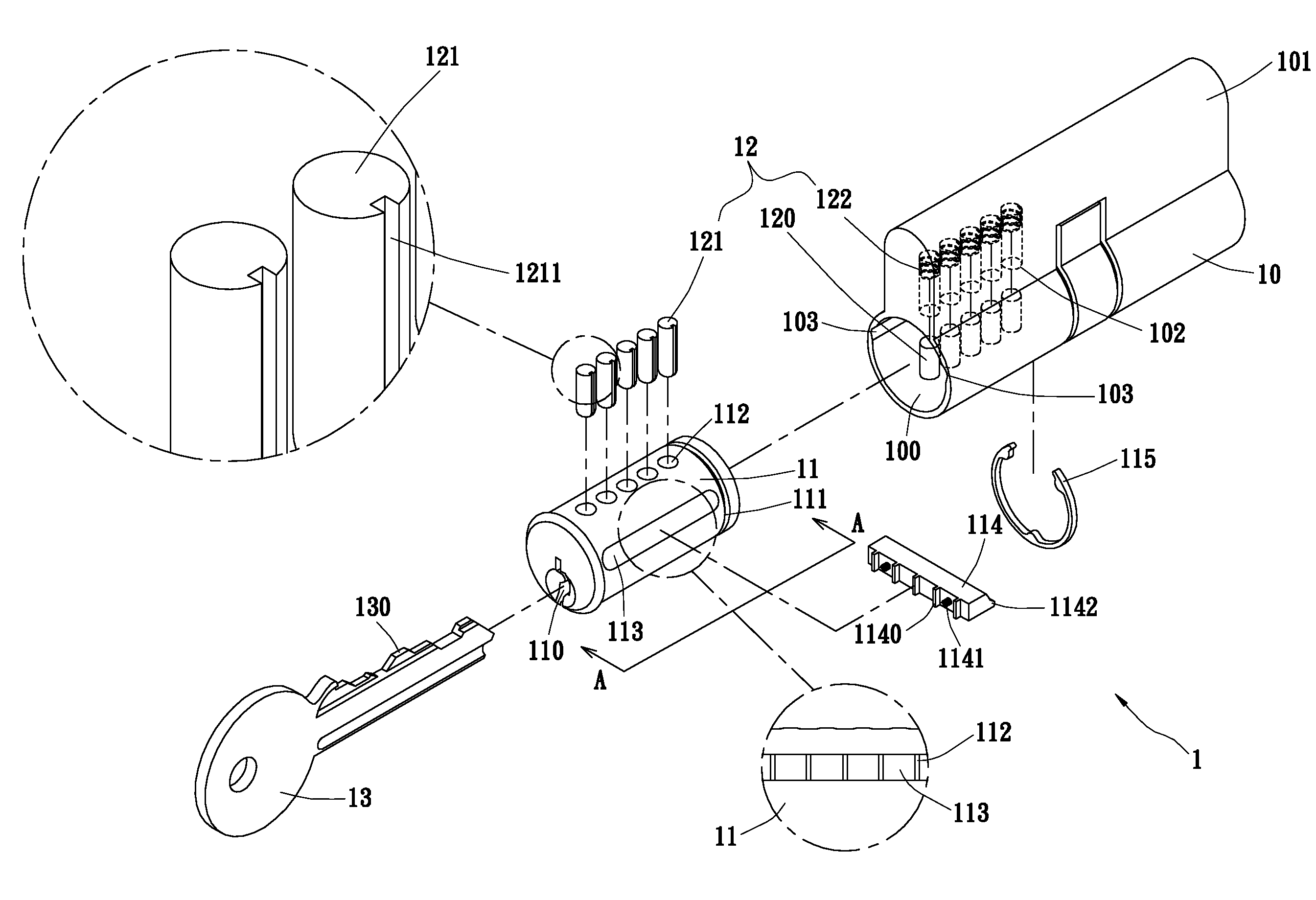 Cylinder lock