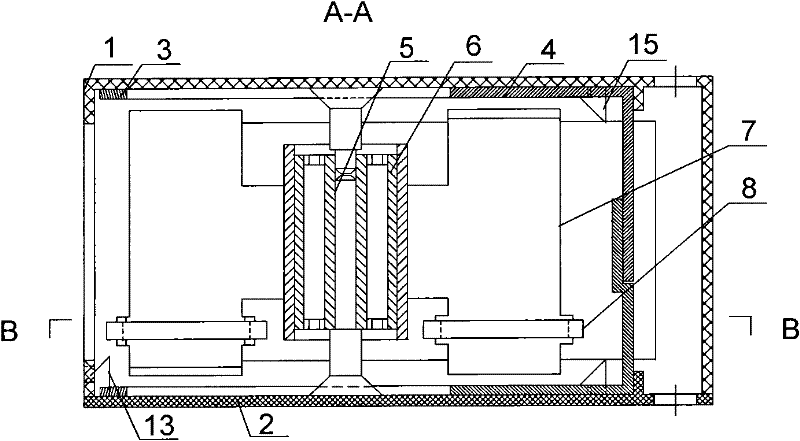 Permanent-magnet fan blade and wind power generation integrated machine