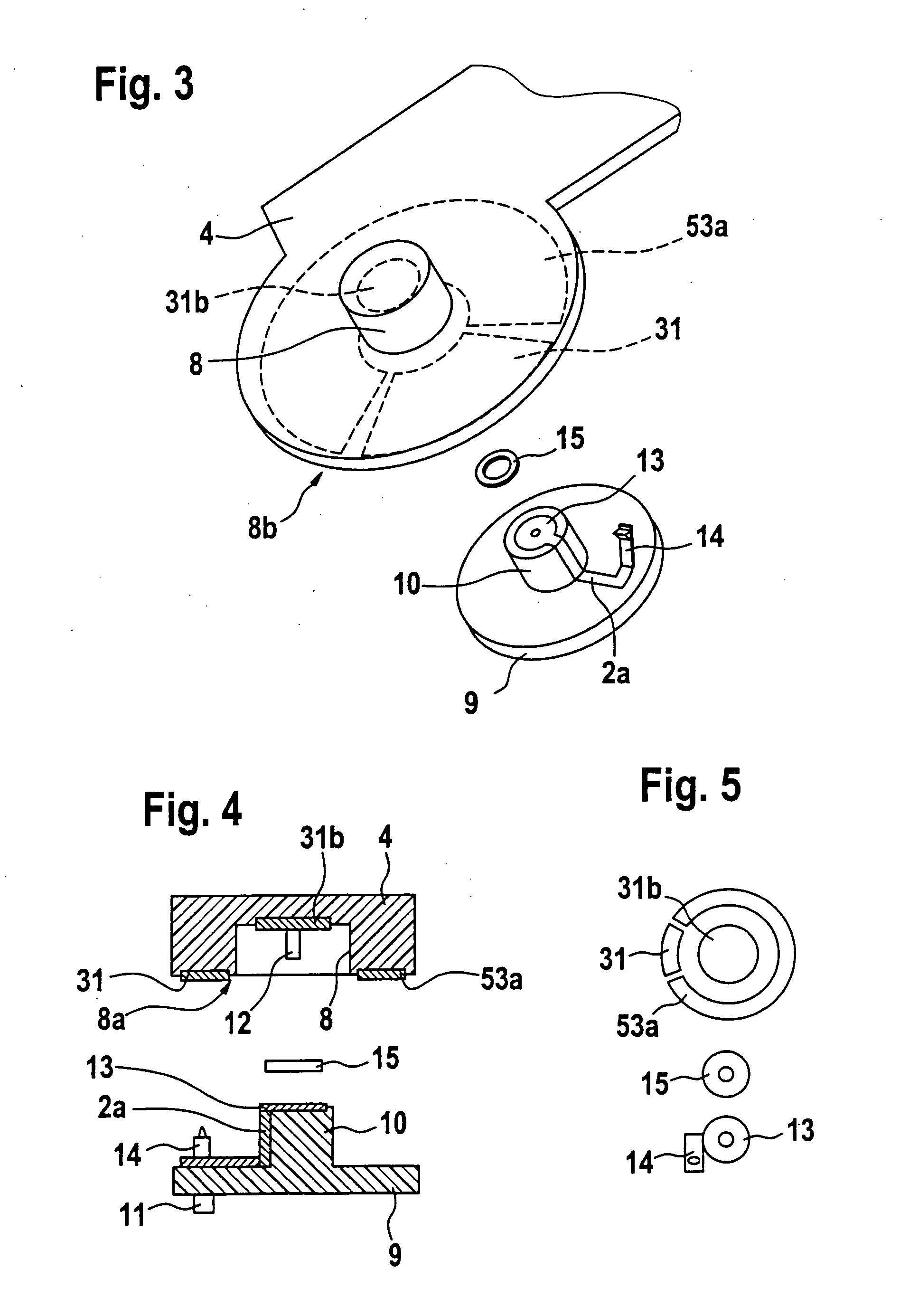 Drive device for window wipers with a parking position switch