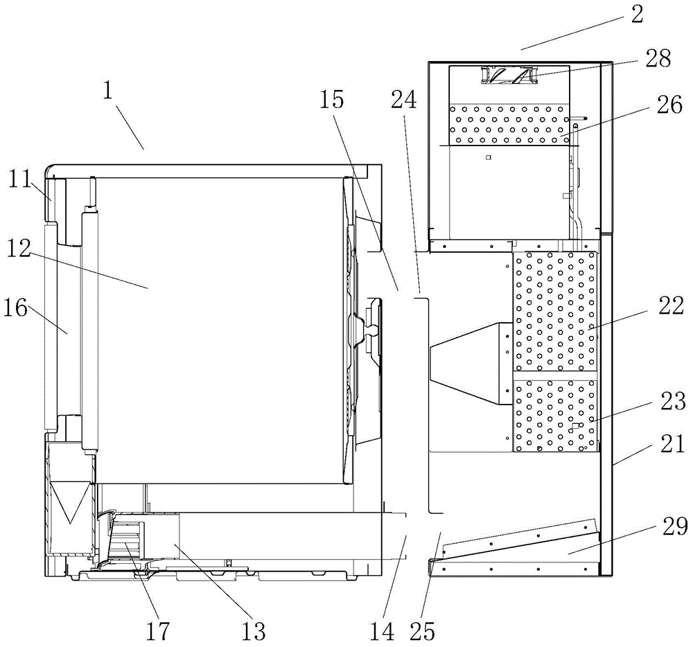 Heat-pump module and clothes dryer