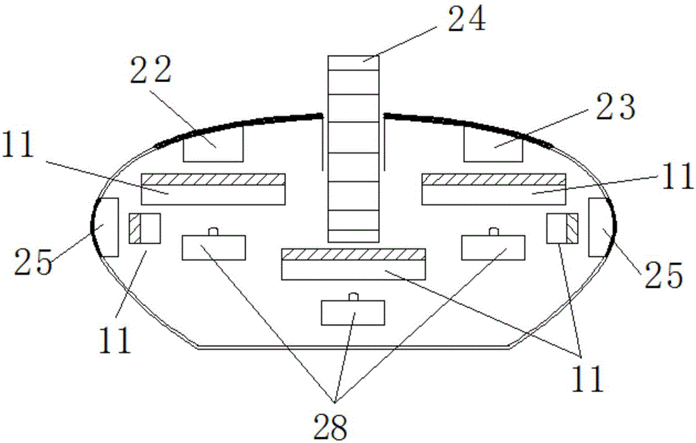 Piezoelectric automatic power supply method and device for wireless mouse