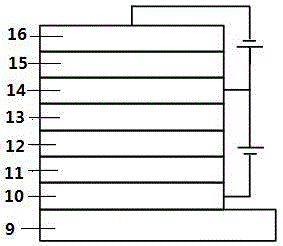 Vertically-structured quantum dot light emitting field effect transistor and preparation method thereof