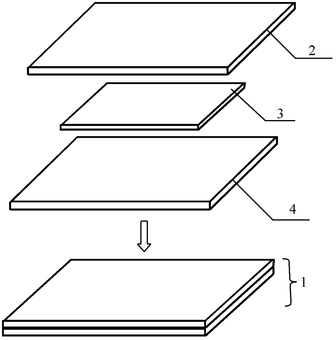 Bipolarity current collector and preparation method