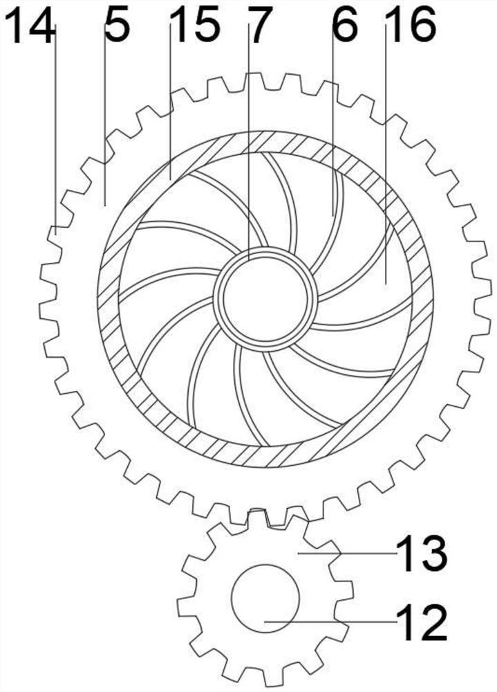 Pipeline pressurizing device for fresh air system