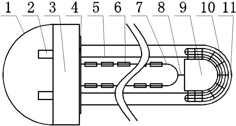 Heat-resisting ceramic-armored high-temperature thermocouple and manufacturing method thereof