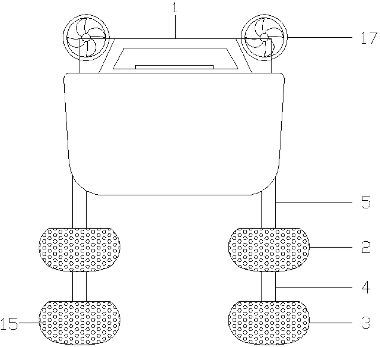 Hydrofoil boat with multi-layered hydrofoil configuration