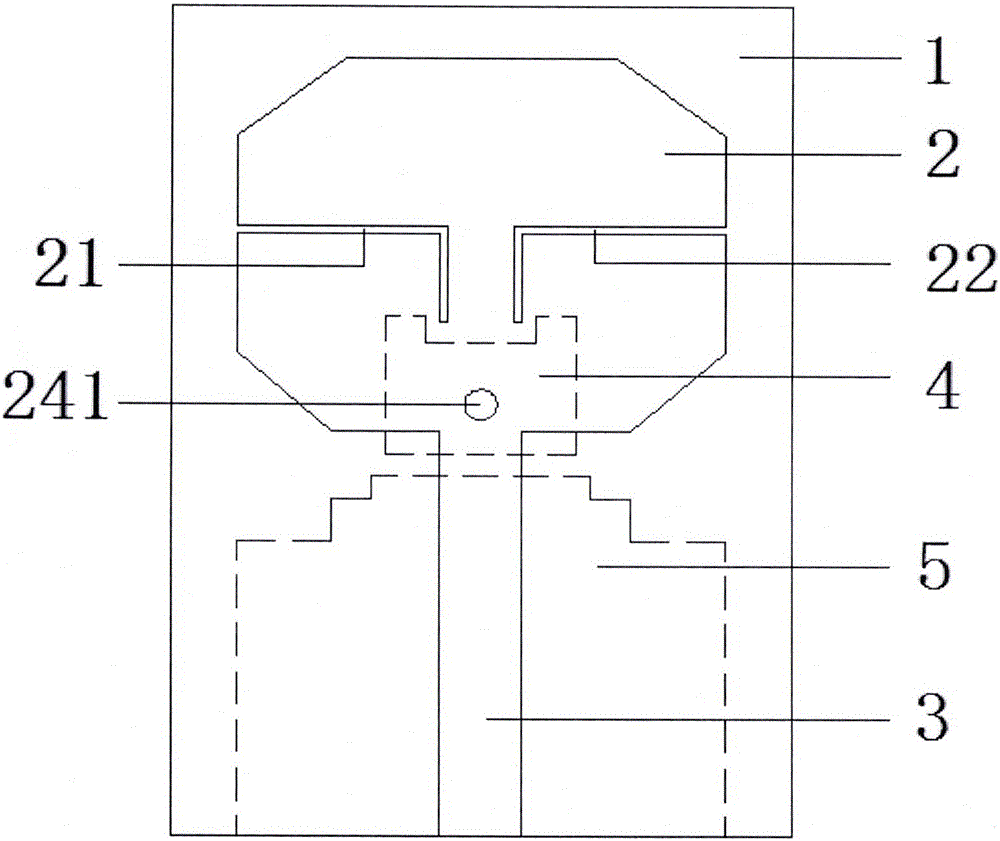 Dual stop band ultra-wideband antenna with steep stop band