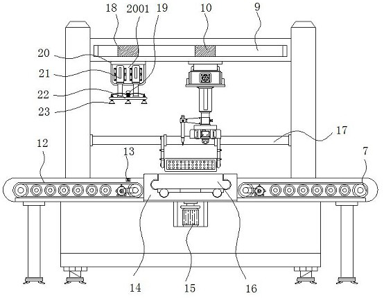 Visual inspection equipment capable of identifying flaws for large part inspection