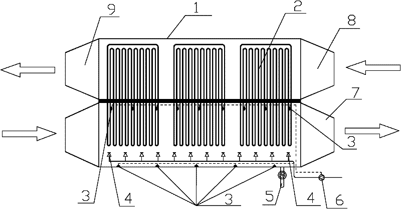 Waste heat recovery for condensing type anti-corrosive gas/oil-fired boiler