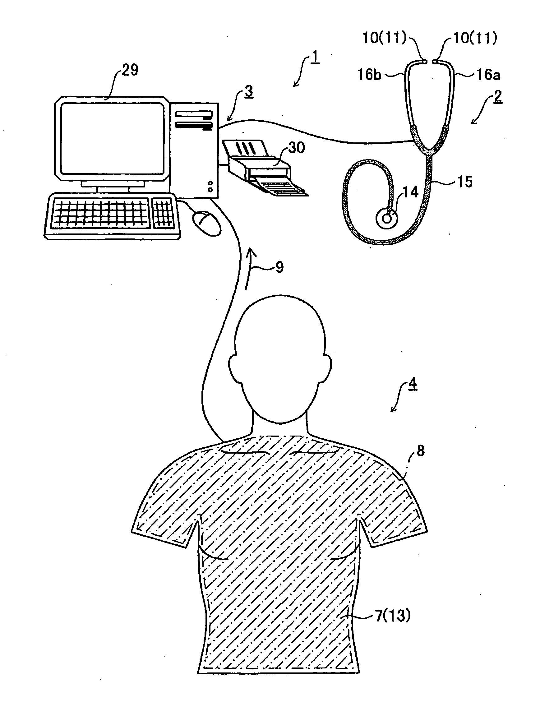 Auscultation training device