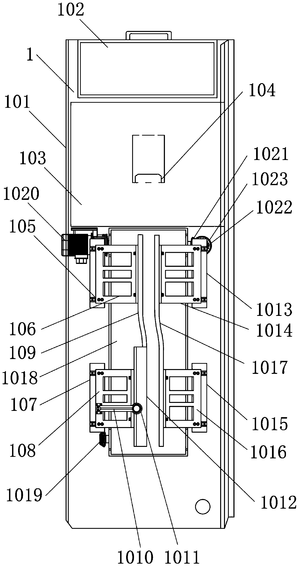 Rubber forming and trimming device