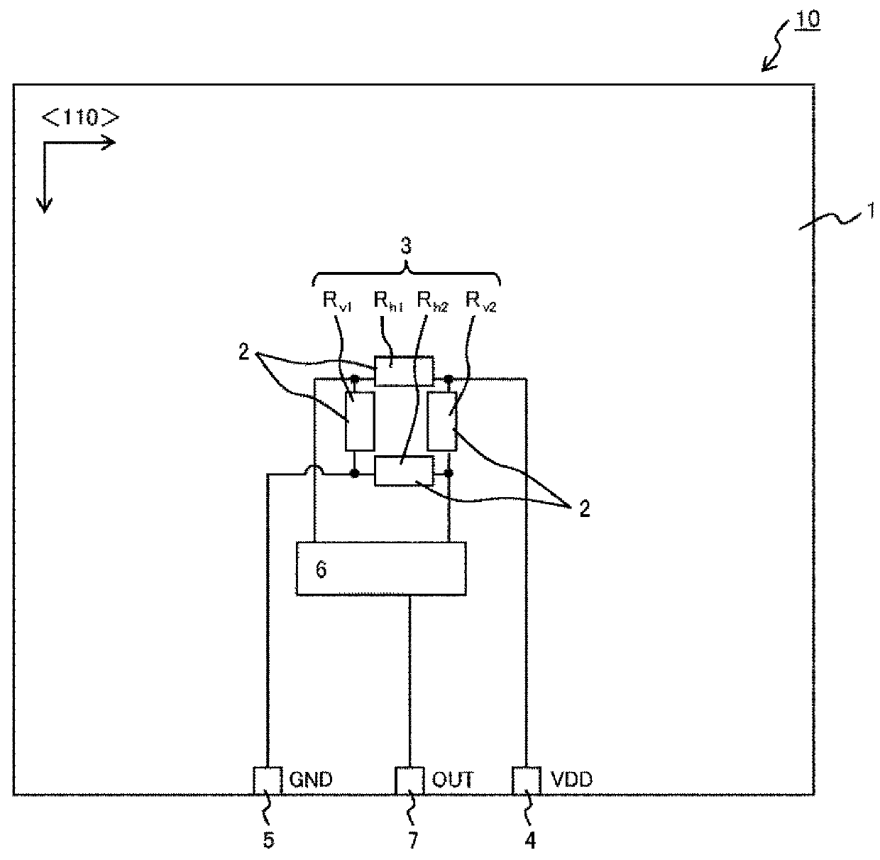 Mechanical Quantity Measurement Device and Pressure Sensor Using Same