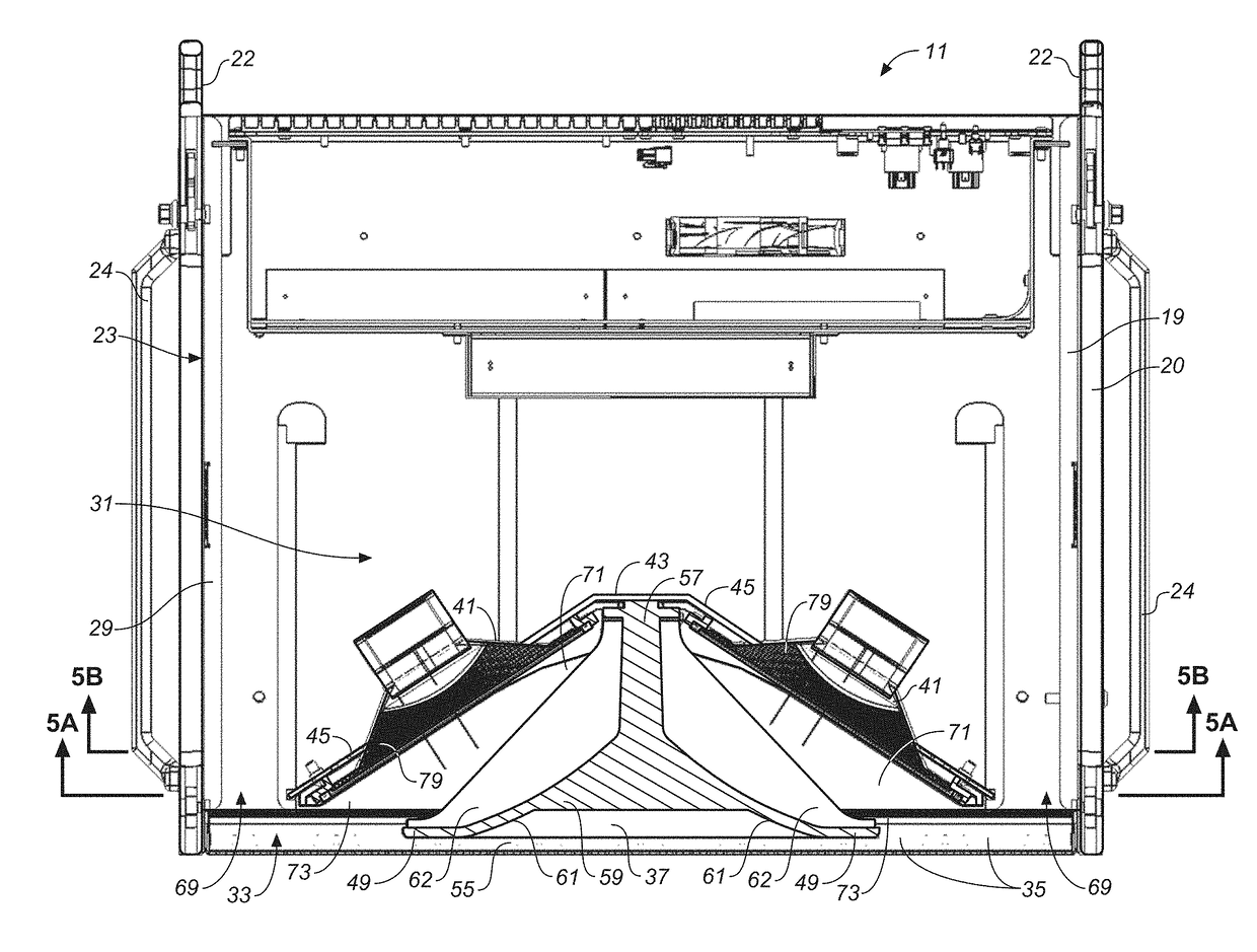 Arrayable loudspeaker with constant wide beamwidth