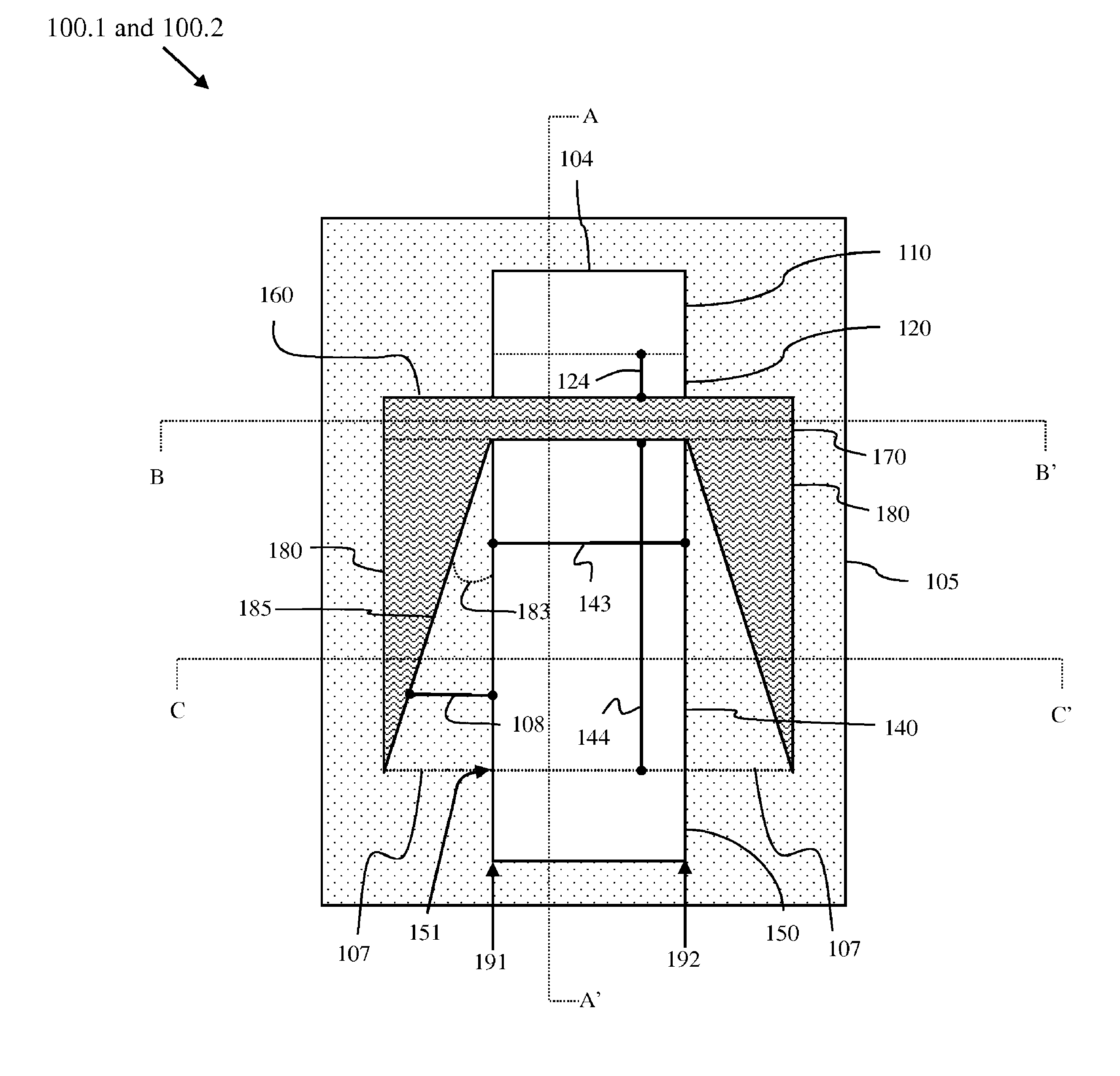 Lateral extended drain metal oxide semiconductor field effect transistor (LEDMOSFET) with tapered dielectric plates