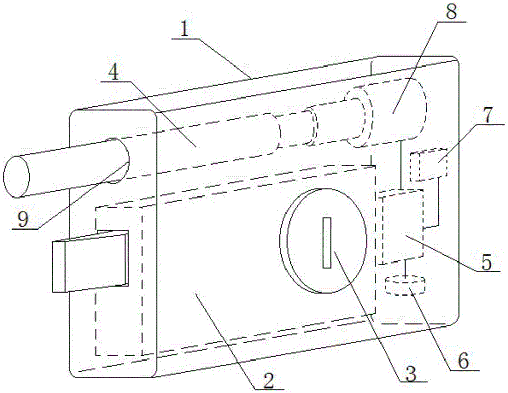 Bidirectional anti-theft lock