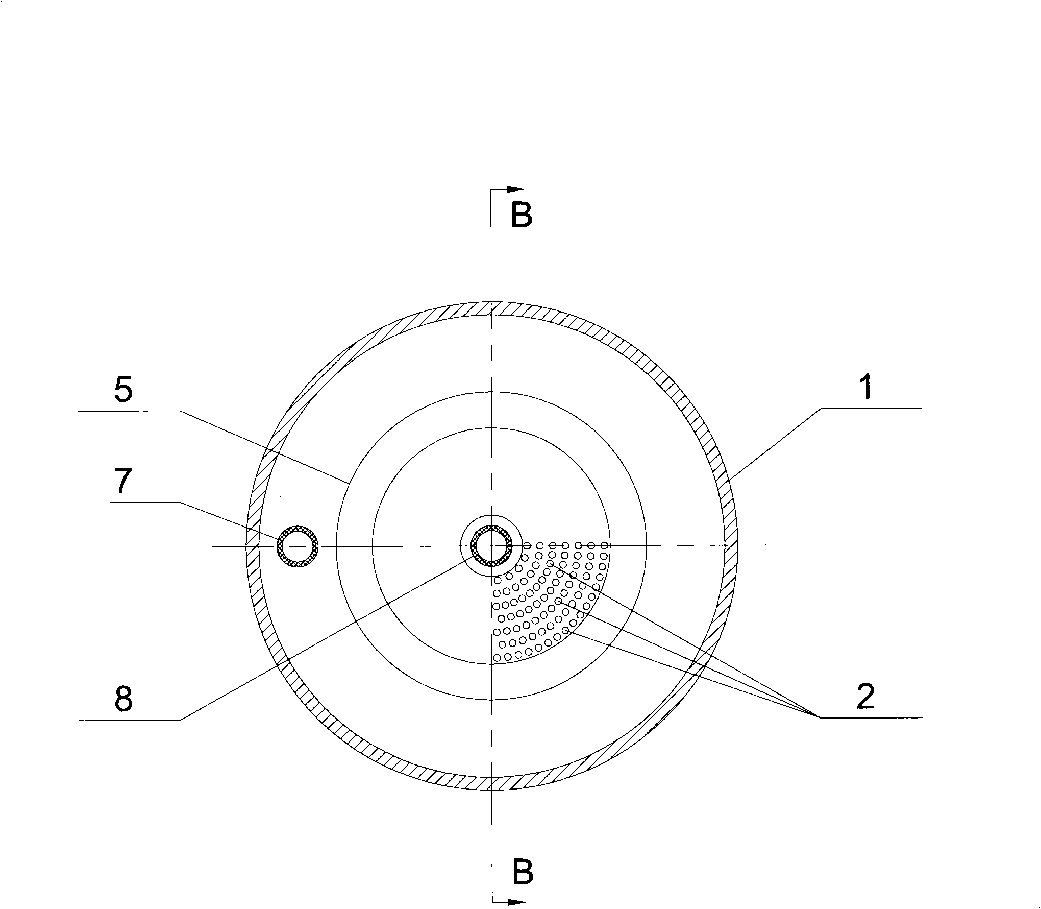 Hollow fiber film assembly