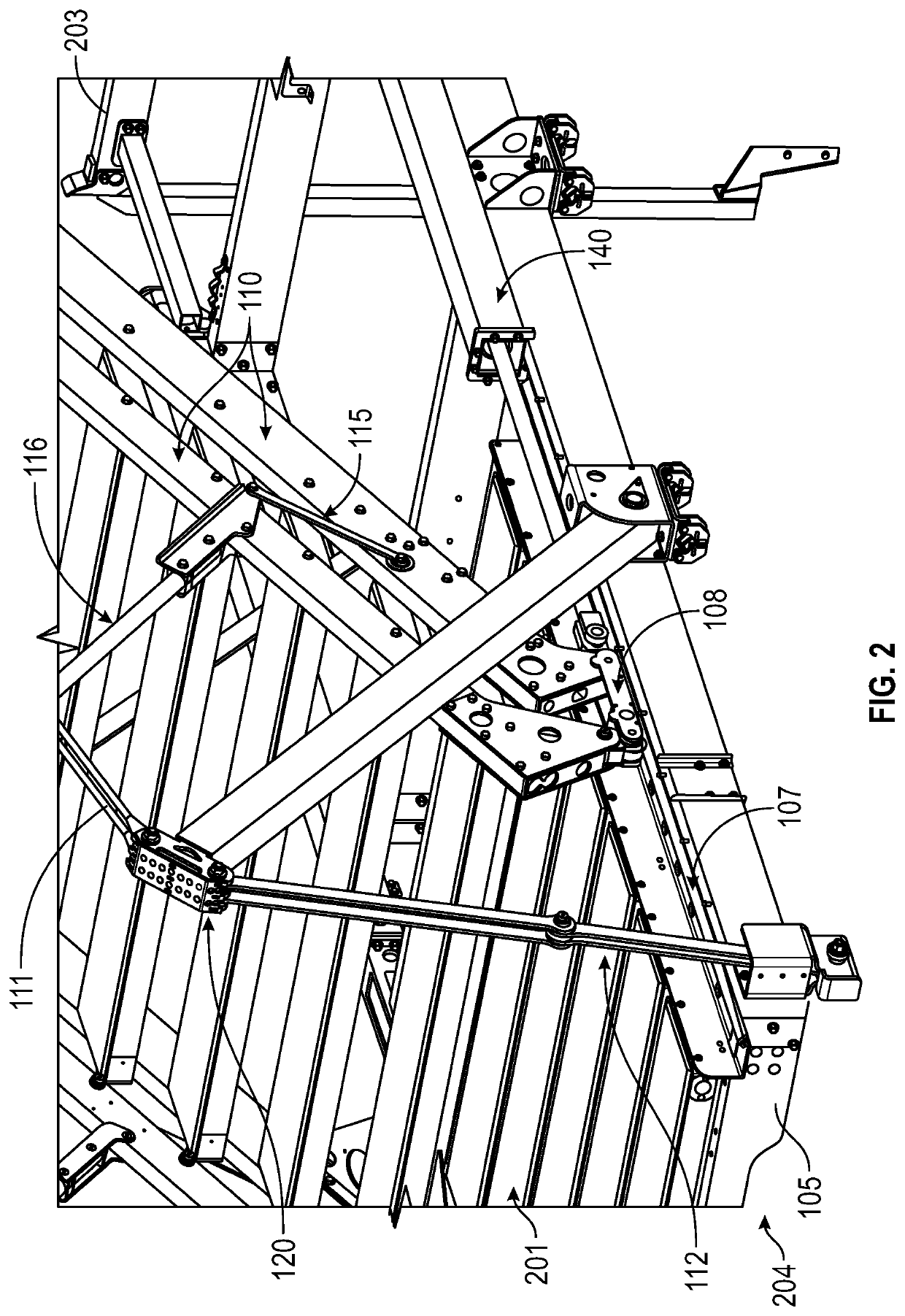 Vehicle-mounted elevated access system