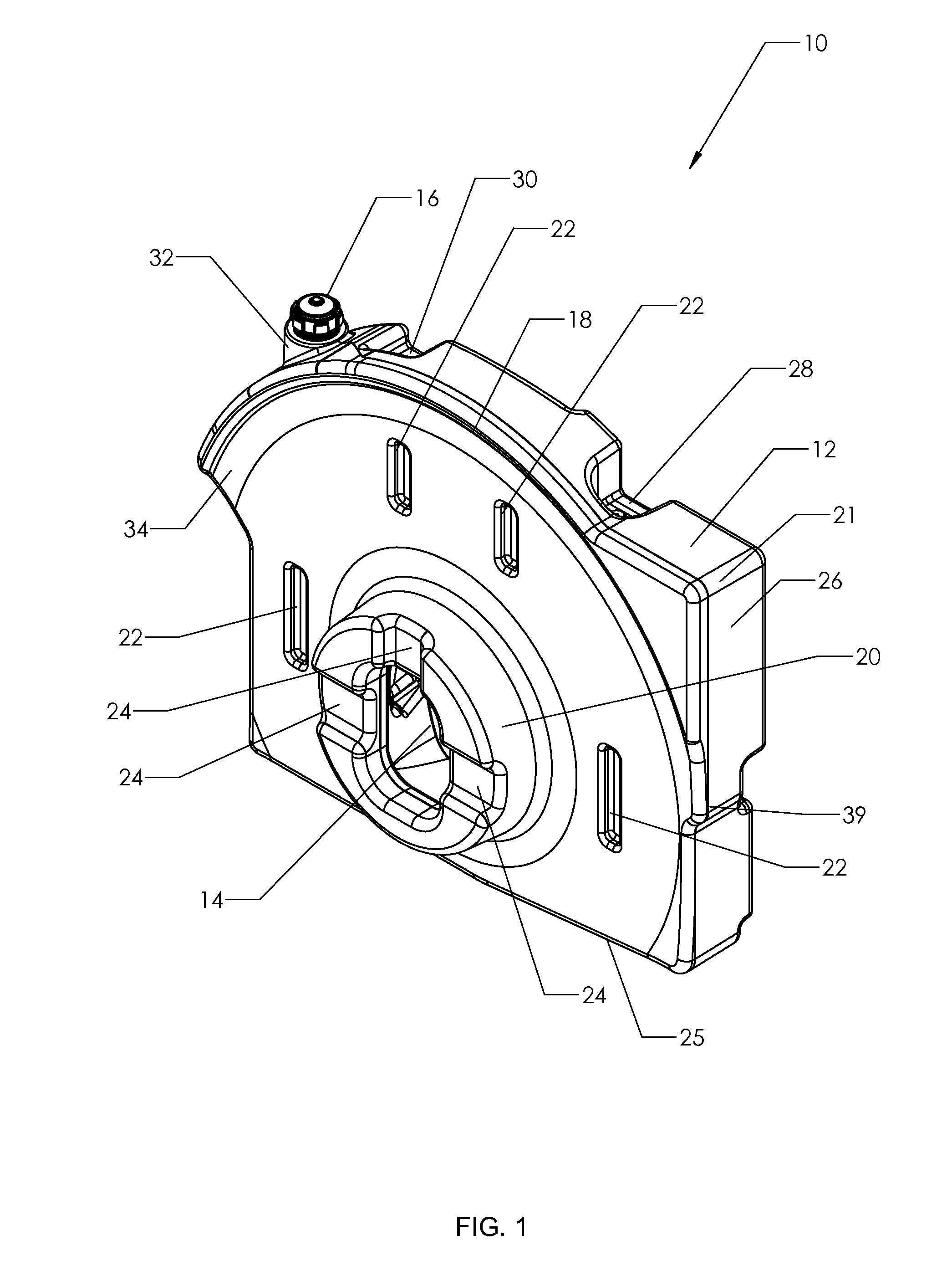 Spare tire carrier fuel tank