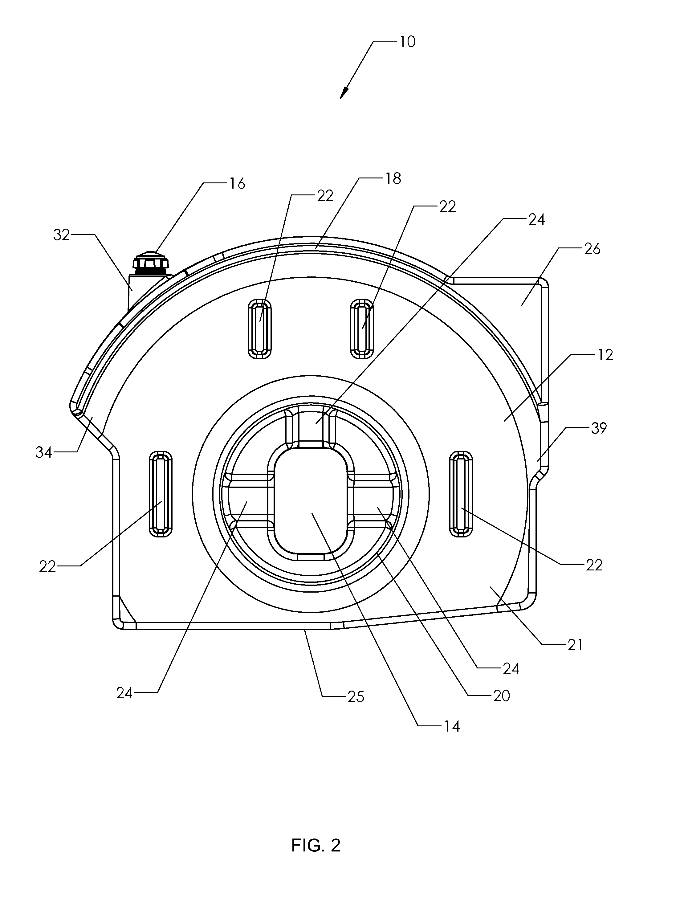 Spare tire carrier fuel tank