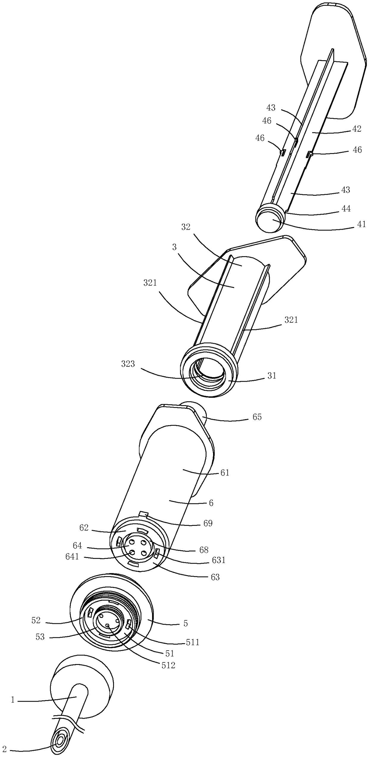 Misoperation-preventing medical device for internal extraction and external injection type tympanum puncture and intratympanic injection