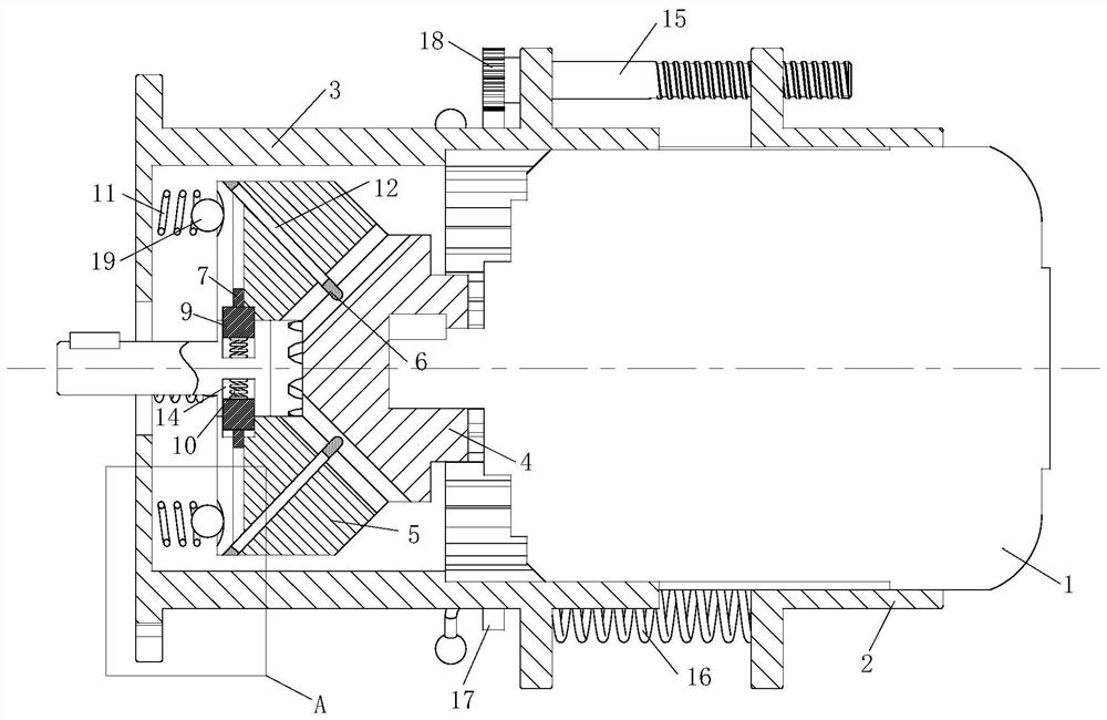 Overload protection motor for load-carrying machinery