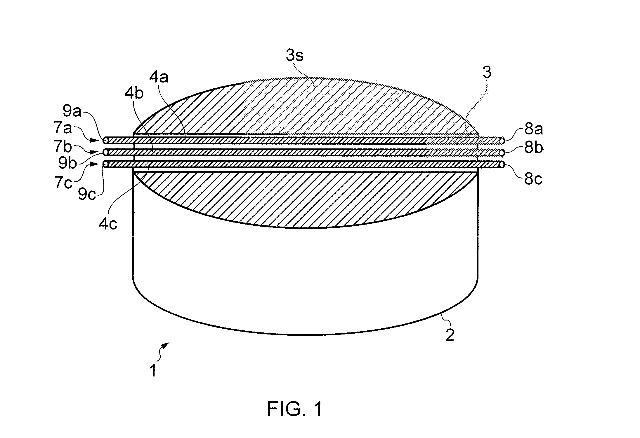 Flow cell for radiation detector