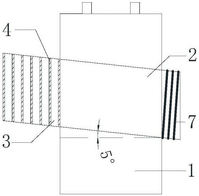 Thermal management system and method of cuboid battery pack