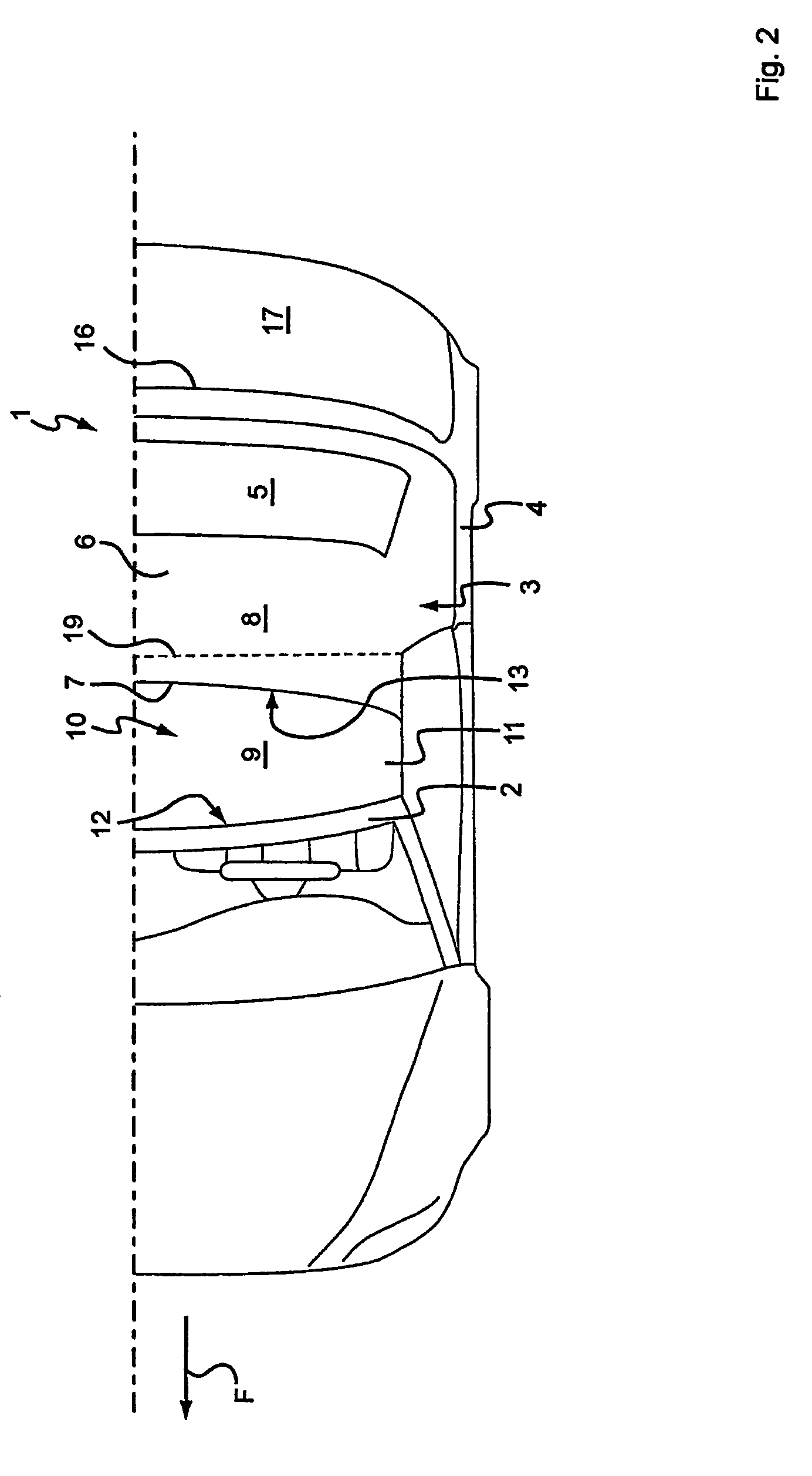 Cabriolet vehicle